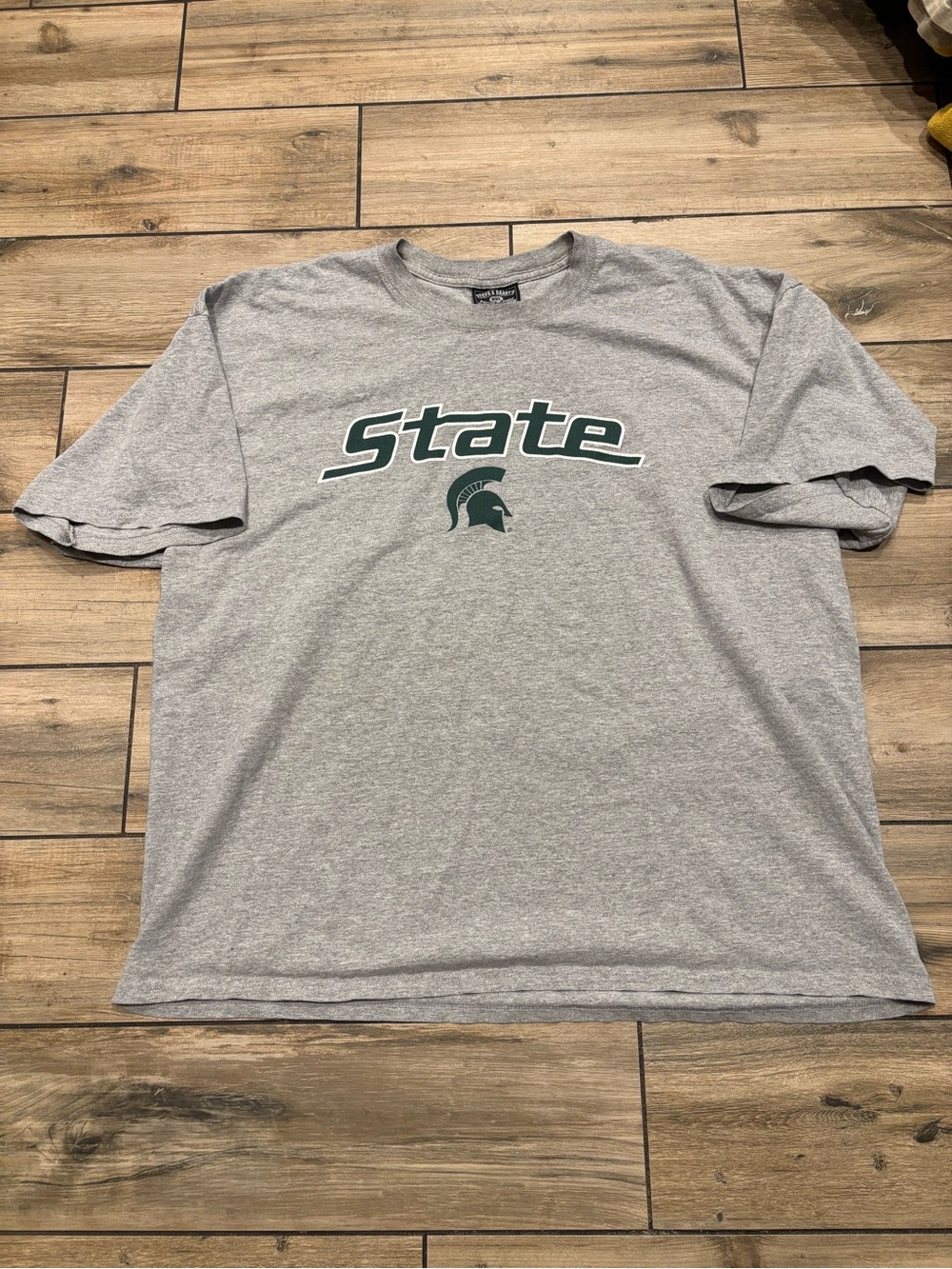Vintage Steve & Barry’s Michigan State Spartans T Shirt Size XXL